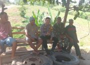 Serda Jemsi Rende dan Bripka Wiryo Lawani Tingkatkan Kamtibmas Melalui Komsos di Desa Monano