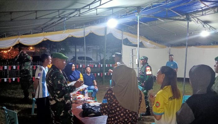 Kodim 1314/Gorut bersama Polsek Kwandang menggelar patroli gabungan untuk memastikan keamanan wilayah tetap kondusif.