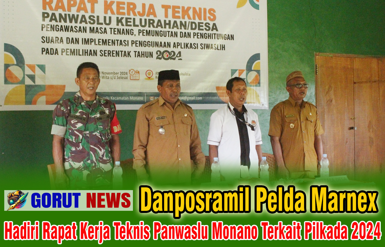 Rapat teknis Pilkada 2024 bersama TNI