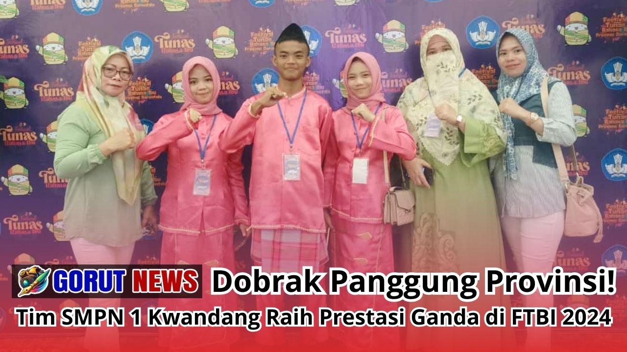 SMPN 1 Kwandang Sabet Juara Ganda di Provinsi