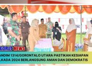 Dandim 1314/Gorontalo Utara Pastikan Kesiapan Pilkada 2024 Berlangsung Aman dan Demokratis