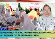 Meriahkan HUT PGRI ke-79 dan Hari Guru Nasional 2024, SDN 1 Anggrek Gelar Berbagai Lomba