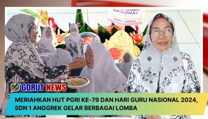 Meriahkan HUT PGRI ke-79 dan Hari Guru Nasional 2024, SDN 1 Anggrek Gelar Berbagai Lomba