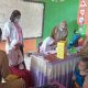Tenaga kesehatan dari UPTD Puskesmas Anggrek, yang terdiri dari dr. Ekasari Ayu Saputri, Verawati Lamuda, S.Kep.NS, dan Aryasa Rezkita, A.Md. Kep, melakukan kunjungan ke SDN 16 Anggrek