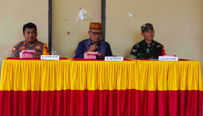 Serma Mody Hardi Mewengkang Hadiri Pembukaan Rapat Pleno Rekapitulasi di Gentuma Raya