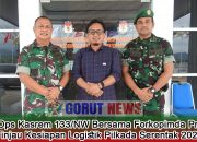 Kasi Ops Kasrem 133/NW Bersama Forkopimda Provinsi Tinjau Kesiapan Logistik Pilkada Serentak 2024