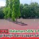 Halaman SDN 3 Tabongo Terdampak Banjir