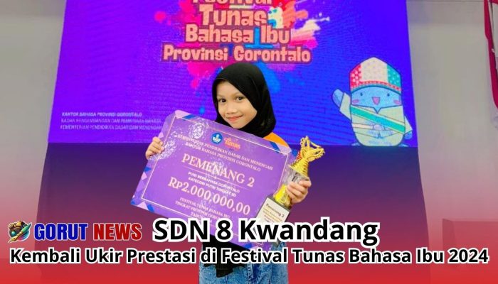 SDN 8 Kwandang Kembali Ukir Prestasi di Festival Tunas Bahasa Ibu 2024 di Tingkat Provinsi