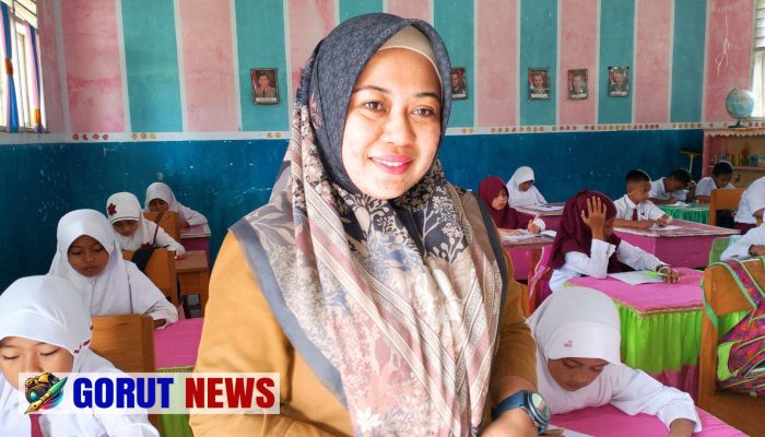Monitoring dan Evaluasi, Kepala SDN 24 Tibawa Pantau Pelaksanaan SAS