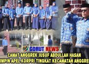 Jelang Pergantian Tahun, Camat Anggrek Gelar Apel Korpri dengan Pesan Strategi