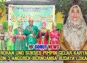 Rohan Uno Sukses Pimpin Gelar Karya SDN 3 Anggrek Bernuansa Budaya Lokal