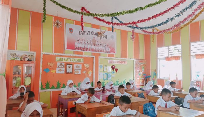 Hari Pertama Asesmen Akhir Semester Ganjil 2024/2025 di SDN 1 Anggrek