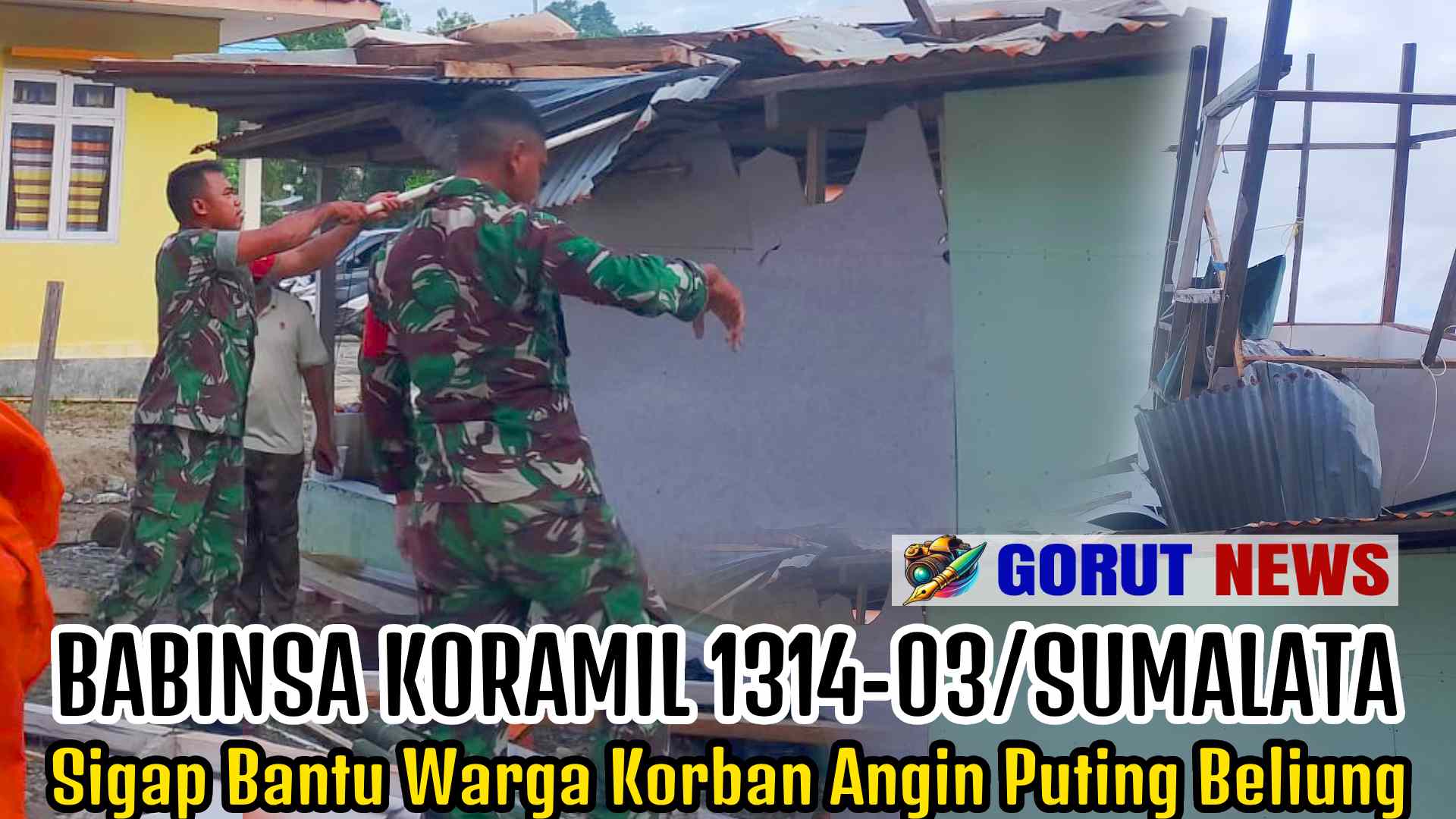 Babinsa Koramil 1314-03/Sumalata
