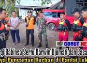 Sinergi Babinsa dan Basarnas, Upaya Pencarian Korban di Pantai Lokpon