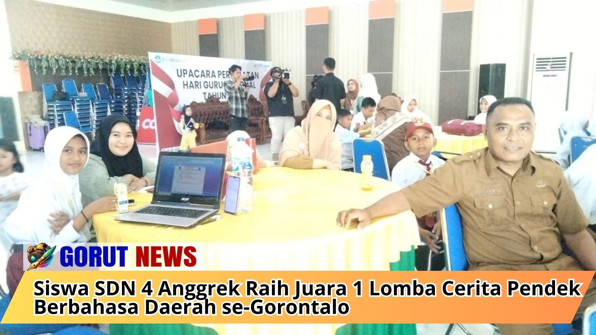 Siswa SDN 4 Anggrek Raih Juara 1 Lomba Cerita Pendek Berbahasa Daerah se-Gorontalo