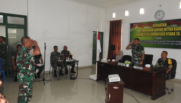 Pembinaan Jaring Mitra Karib Kodim 1314/Gorontalo Utara TA 2024, Memperkokoh Kemanunggalan TNI-Rakyat