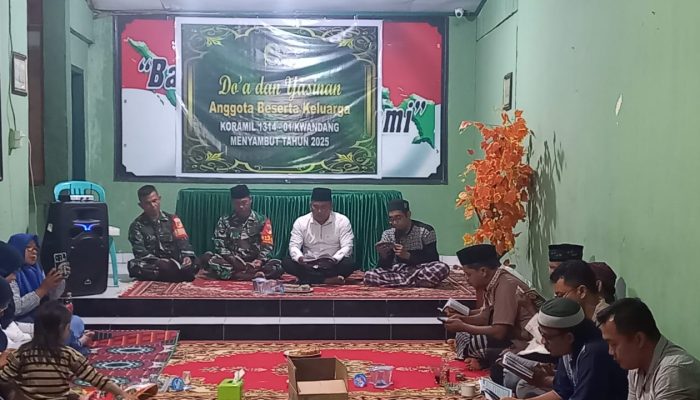 Koramil 1314-01/Kwandang Sambut Tahun Baru 2025 Dengan Menggelar Doa dan Yasinan Bersama