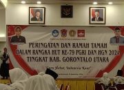 Meriah! PGRI Gorontalo Utara Gelar Ramah Tamah Peringatan HUT ke-79 dan HGN 2024 Tingkat Kabupaten