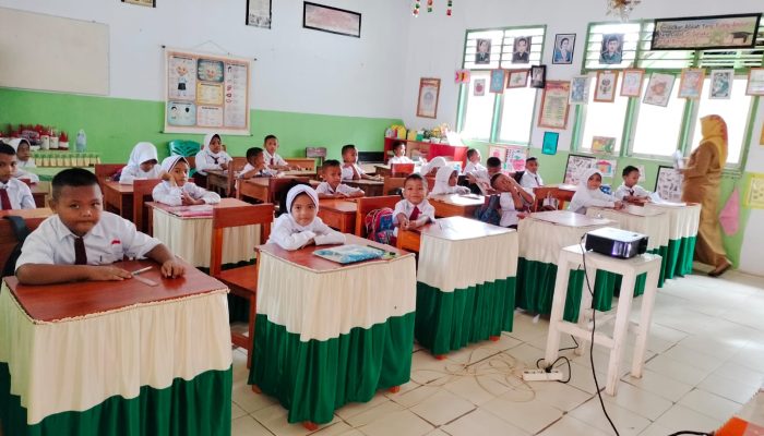 Pelaksanaan Asesmen Sumatif Akhir Semester Ganjil 2024/2025 di SDN 3 Anggrek Berjalan Lancar