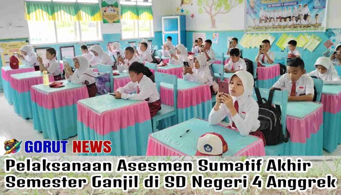 Pelaksanaan Asesmen Sumatif Akhir Semester Ganjil di SD Negeri 4 Anggrek