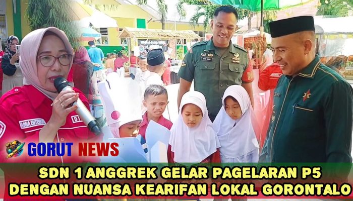SDN 1 Anggrek Gelar Pagelaran P5 dengan Nuansa Kearifan Lokal Gorontalo