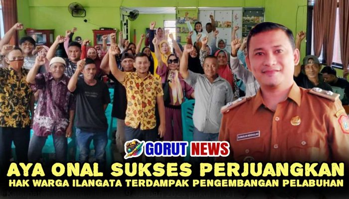 Aya Onal Sukses Perjuangkan Hak Warga Ilangata Terdampak Pengembangan Pelabuhan