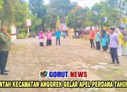 Pemerintah Kecamatan Anggrek Gelar Apel Perdana Tahun 2025