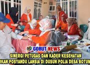 Sinergi Petugas dan Kader Kesehatan Wujudkan Posyandu Lansia di Dusun Polia