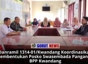 Danramil 1314-01/Kwandang Koordinasikan Pembentukan Posko Swasembada Pangan di BPP Kwandang