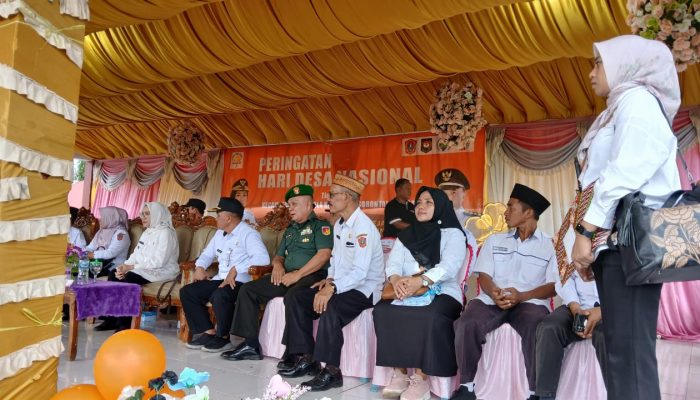 Peringatan Hari Desa Nasional di Kecamatan Tolunggula Dihadiri Pj Bupati Gorut