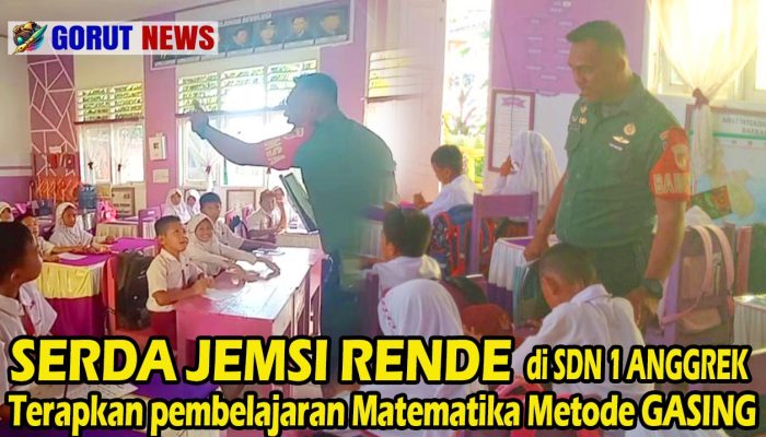 Serda Jemsi RendeTerapkan Matematika Metode GASING  di SDN 1 Anggrek Gorontalo Utara