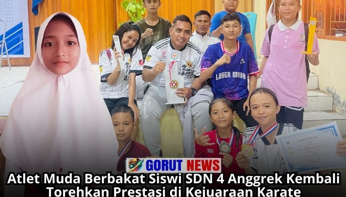 Atlet Muda Berbakat Siswi SDN 4 Anggrek Kembali Torehkan Prestasi di Kejuaraan Karate
