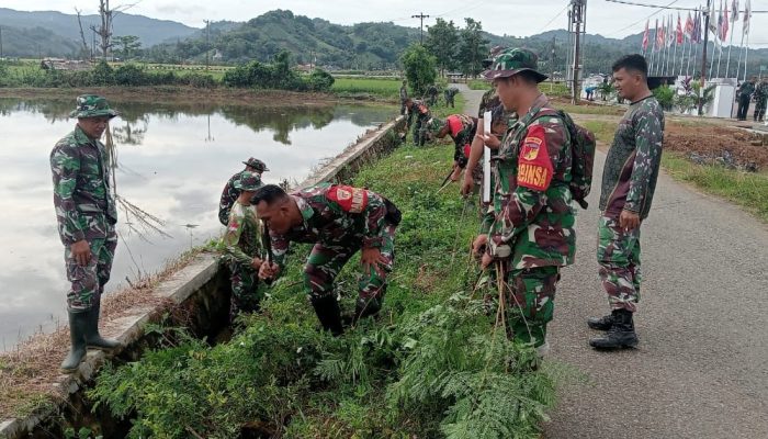 Kodim 1314/Gorut dan Dinas Pertanian Gorut Berkolaborasi Persiapkan Panen Raya