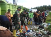 Kodim 1314/Gorut Bersama Pemkab Gorontalo Utara Gelar Aksi Grebek Sampah Peringati HPSN 2025