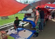 Sertu Parman Pantau Harga Sembako di Pasar Menjelang Bulan Ramadhan