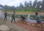 Serda Lambogo Bersama Karang Taruna Bersihkan Mesjid Sambut Ramadan