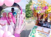Kepala TKIT dan SDIT Permata Ummat Sukses Gelar Pawai Bentor Sambut Ramadhan