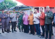 Kodim 1314/Gorut Bersama Forkopimda Cek Harga Sembako Di Pasar Moluo