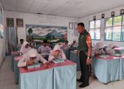 Kodim 1314/Gorut Sukses Kawal Program Makan Bergizi Gratis di Gorut