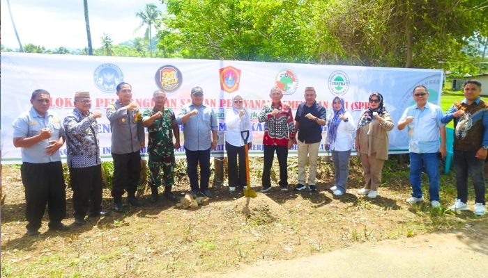 Lettu Inf Ida Bagus P Wakili Dandim 1314/Gorut dalam Pencanangan Pembangunan SPPG