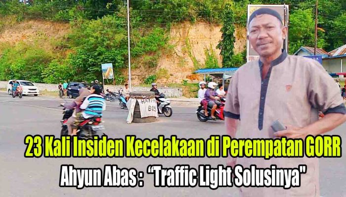 Perempatan GORR Rawan Kecelakaan, 23 Kali Insiden Jadi Peringatan Serius