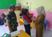 Serda Jumzah Dampingi Posyandu dan Imunisasi HBT HB2 di Desa Koluwoka