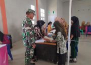 Pendampingan Posyandu Bulanan oleh Babinsa Sertu Parman Simbo