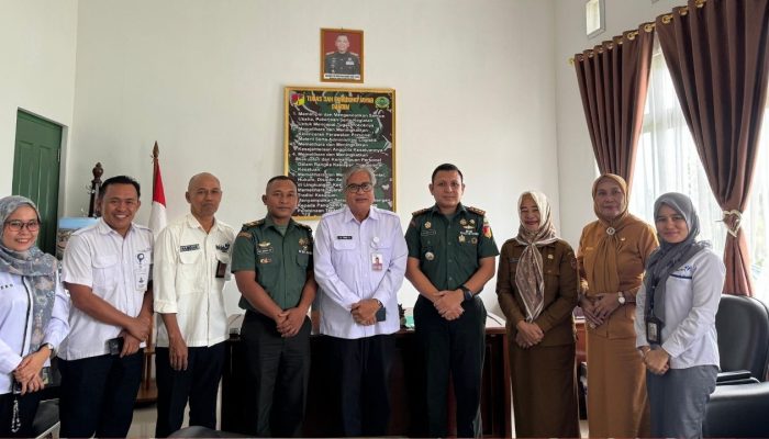 Dandim 1314/Gorut Terima Audensi Kepala Perwakilan BKKBN Prov. Gorontalo