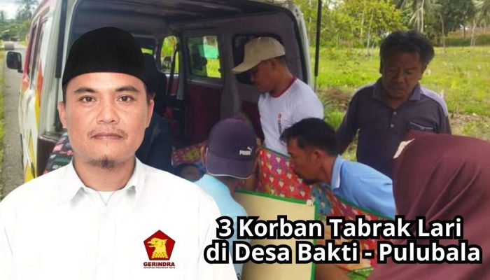 Aleg Gerindra Kawal, Pelaku Tabrak Lari Pulubala Tertangkap