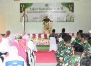 Danrem 133/NW Gelar Buka Puasa Bersama dalam Safari Ramadhan 1446 H di Kodim Gorut