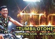 Spektakuler! 500 Meter Atap Cahaya LED Hiasi Lorong Gowa di Malam Tumbilotohe