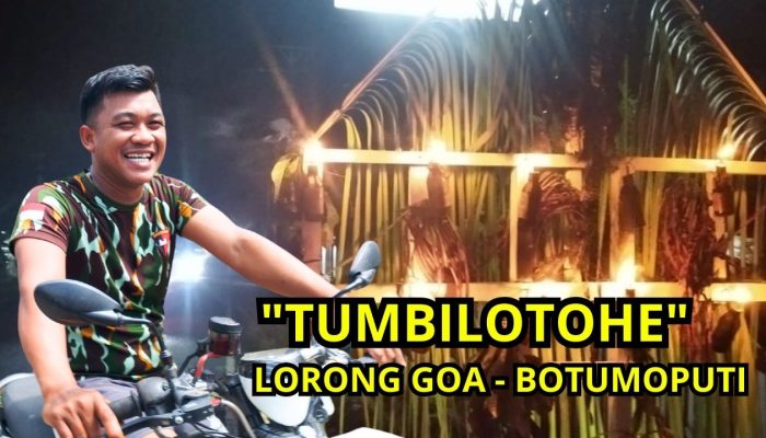 Spektakuler! 500 Meter Atap Cahaya LED Hiasi Lorong Gowa di Malam Tumbilotohe