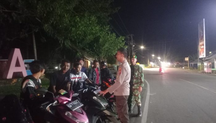 Sinergi Koramil dan Polsek Atinggola Wujudkan Keamanan dan Ketertiban Masyarakat