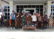 Dandim 1314/Gorut Hadiri Pelepasan Logistik PSU Pilkada Gorontalo Utara 2025